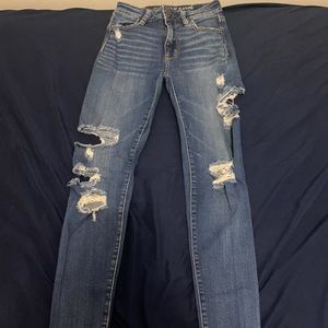 American eagle super stretch skinny jeans